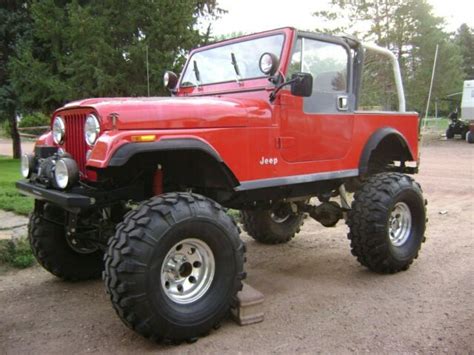 1984 Jeep Cj7 Lifted On 38s For Sale Photos Technical Specifications