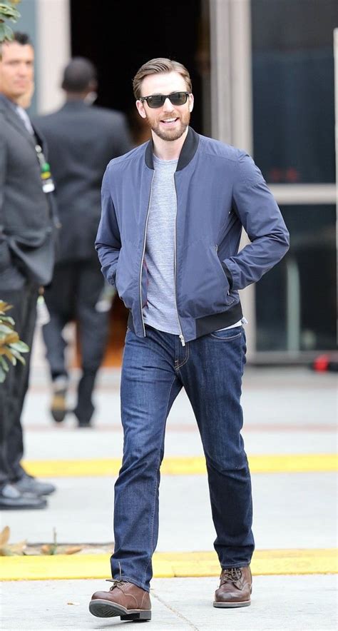Chris Evans Too Handsome Mens Casual Outfits Men Casual Christopher