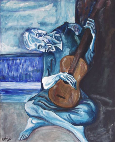 Image Result For Old Man With Guitar Picasso Painting Art Picasso