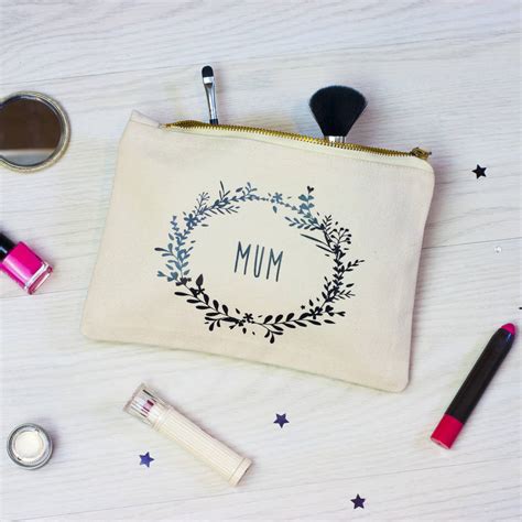 All unused purchases associated with a make up service, or purchased with a discount, are only eligible for an even exchange if accompanied by a. mum make up bag by little pieces | notonthehighstreet.com