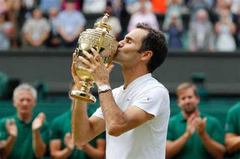 Roger Federer Wins Record 8th Wimbledon Marin Cilic Bid Ends In Tears