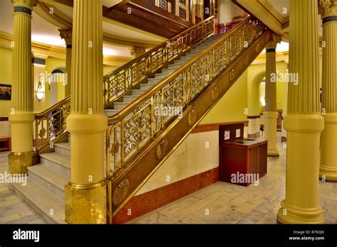 Brass Handrails Hi Res Stock Photography And Images Alamy