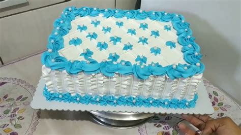 Decoracao De Bolo Retangular