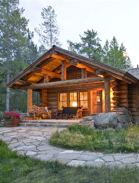 Cute Cosy Cabin Beautifully Warm Home Has Traditional And Rustic