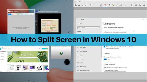 How To Split Screen In Windows 1110 Multiple Methods