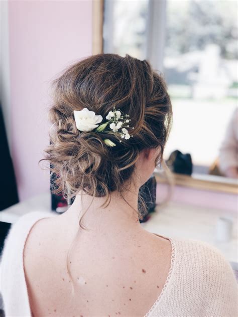 Chignon Bas Bohème Coiffure Mariagebride Hairstyle 2018 Pull Sézane