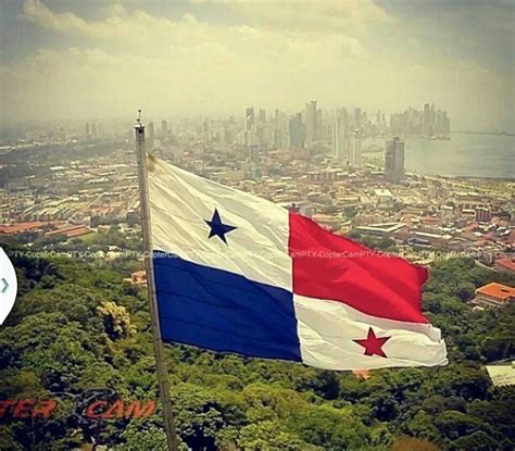 La Ciudad De Panamá Desde El Cerro Ancón Panama City Panama Panama