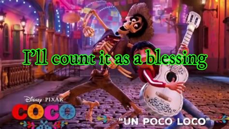 Un Poco Loco Disney Pixars Coco Lyrics Video English Full Song