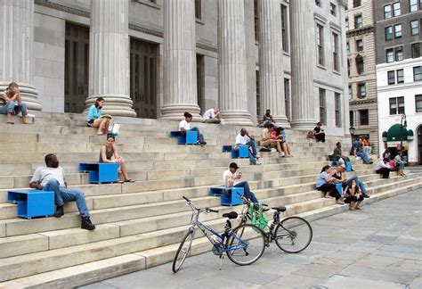 Stair Squares An Interactive Public Installation As A Seating On The Stairs Stairs