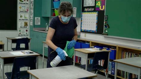 Enhanced Disinfecting And Classroom Bubbles The Cleaning Protocols At