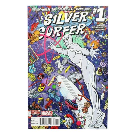 Marvel Comics Silver Surfer 1 Digital Edition
