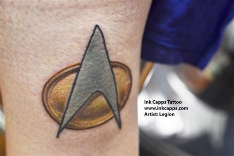 Star Trek Tattoo Star Trek Tattoo Dallas Flickr Want To See The