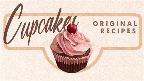 Kuchen rezept mit frischkase ohne gelatine. Retro- Küchenillustration Der Rezepte Stock Abbildung ...