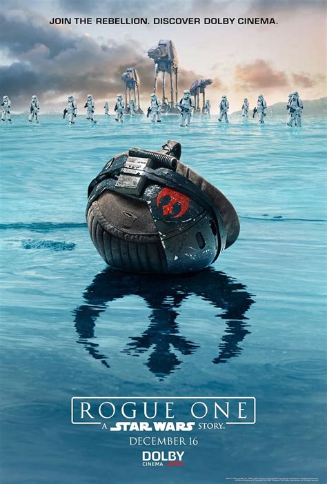 Rogue One Dolby Movie Poster Rogue One Star Wars Star Wars Poster
