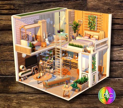 Eco Lifestyle Dollhouse Sims House Sims 4 House Design Sims 4 Houses