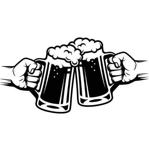 Beer Logo Mug Glass Pub Bar Tavern Bartender Brew Brewery Cheers Alcohol Liquor Ale Drink Svg