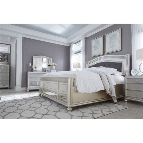 New disounted ashley furniture bedroom sets. Signature Design by Ashley Coralayne King Panel Bed with ...