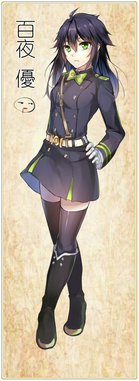 Hyakuya Yuichiro Genderbend I Love It We Need A Mikaela One Too