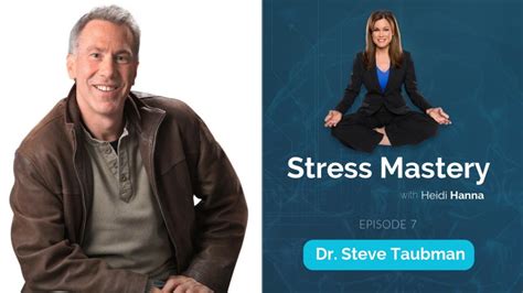 Fix Your Mood Before Your Mess With Dr Steve Taubman Heidi Hanna