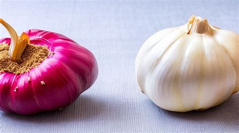 Roasted Garlic Bulb Vs Raw Garlic Clove Garlic Store
