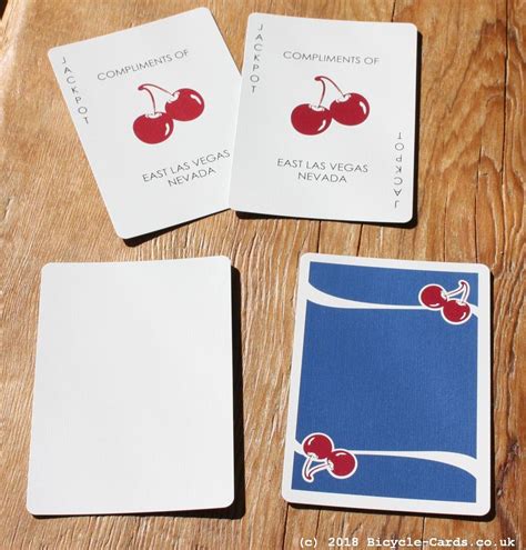 You can almost hear the flick of the cards against the felt table, and the familiar ring of a slot machine jackpot. Another Deck Selection - Cherry Casino, Mondrian Broadway, Infinitas Deck - Bicycle Cards
