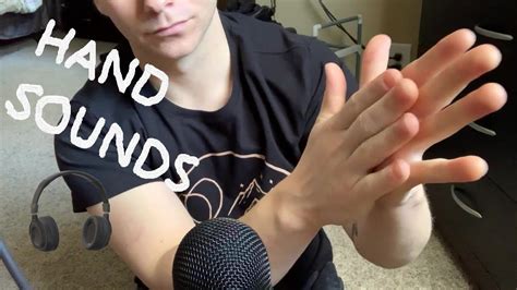 Asmr Hand Sounds To Relax Tominimal Talking Youtube