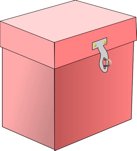 Closed Boxes Clipart