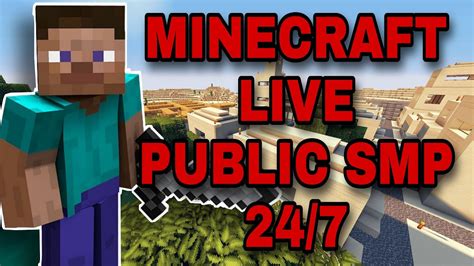 Youtuber Smp Live Join Public Smp Fast 247 Youtube