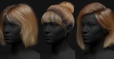 Artstation Hairstyles Blender