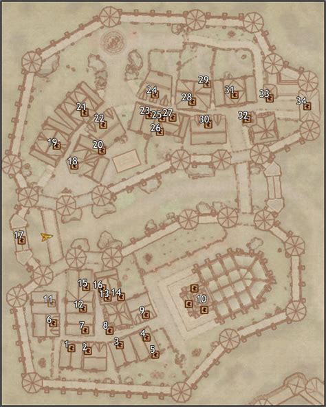 Skingrad City Maps The Elder Scrolls Iv Oblivion Game Guide