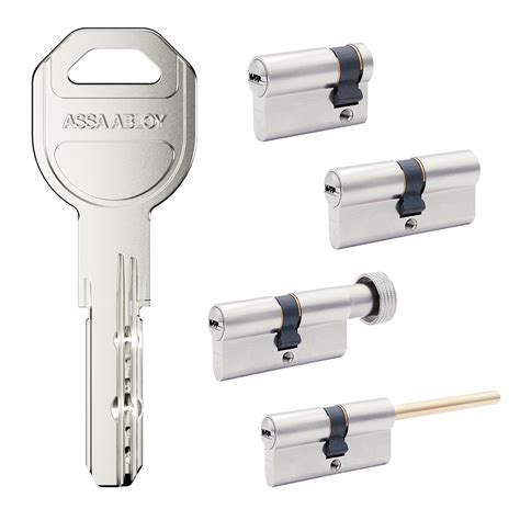 Cy Sirio Cilindro A Chiave Reversibile Assa Abloy