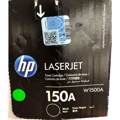 Original Hp 150 A Black Original Laserjet Toner Cartridge W1500a For