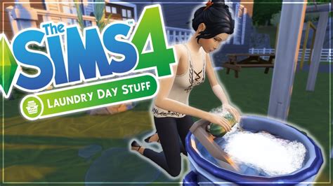 Sims 4 Laundry Day Stuff Pack Review I M Back Mousie YouTube