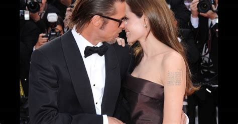Angelina Jolie Et Brad Pitt Complices Et Amoureux Lors Du Festival De Cannes En 2011 Purepeople