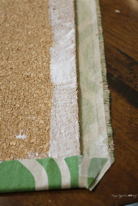 Diy Fabric Covered Cork Board Tiles Cork Board Tiles Cork Board