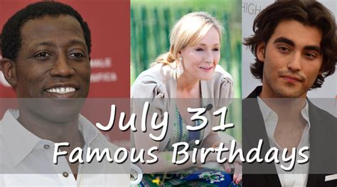 They are generous, loyal, enthusiastic, optimistic and passionate about their work. July 31 Birthday horoscope - zodiac sign for July 31th