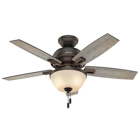 When making a selection below to narrow your results down, each selection made will reload the page to display the desired results. Hunter Fan Donegan Collection 44-inch Ceiling Fan With ...