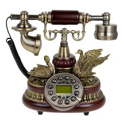 159a Ceramic Retro Vintage Antique Telephone Push Button