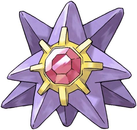 Pokédex Entry For 121 Starmie Containing Stats Moves Learned