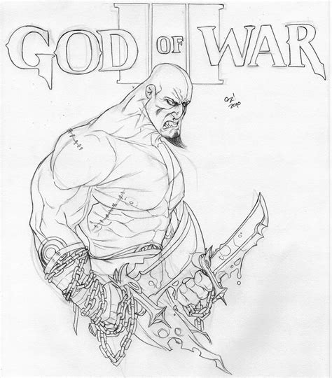 paso Prisión vestir dibujos para colorear de god of war Colector