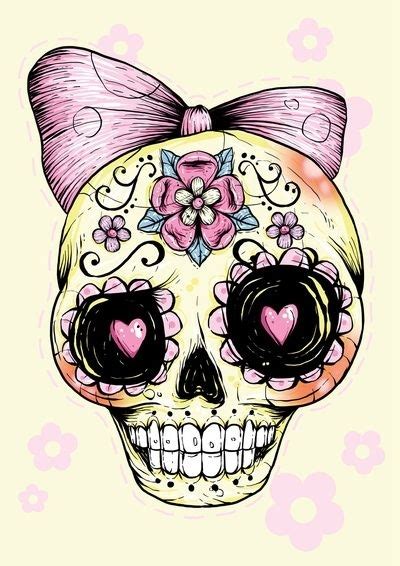 Girly Sugar Skull Clipart 20 Free Cliparts Download Images On