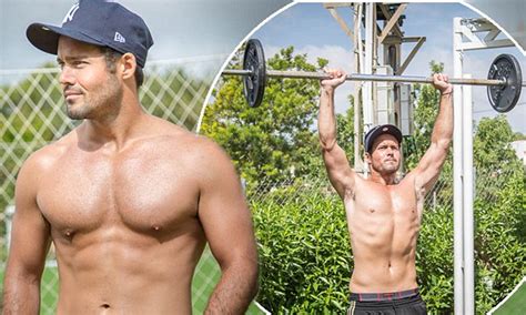 Shirtless Spencer Matthews Shows Off His Buff Body After Losing Lbs In One Week Daily Mail