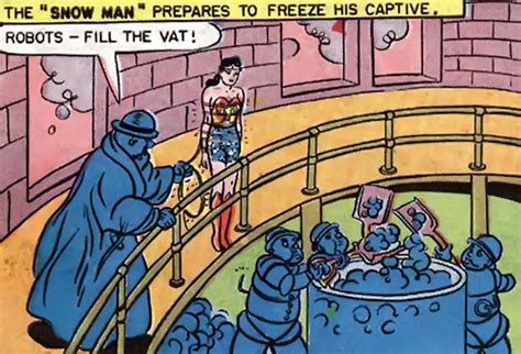 Blue Snowman Dc Comics Villainy Inc Wonder Woman Profile