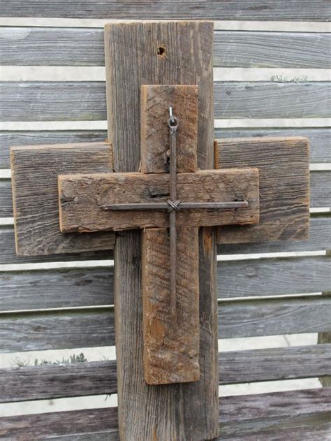 Decorative Crosses Unique Wooden Cross Rustic Cross Wooden Etsy