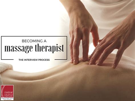 Becoming A Massage Therapist The Interview Process And What To Expect