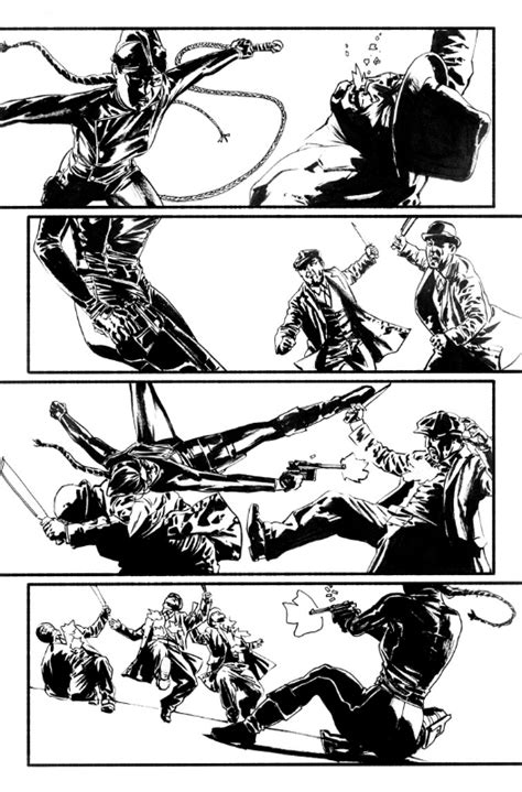 The Shadow 9 Page 08 In Aaron Campbells The Shadow 9 Comic Art