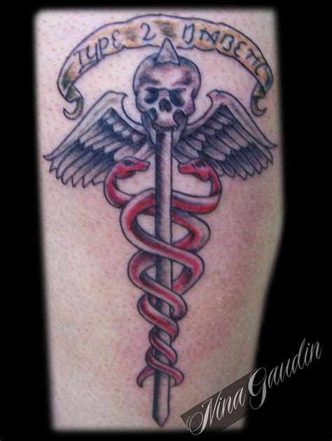 type-2-diabetic-medical-alert-leg-tattoo-by-nina-gaudin-of-12th-avenue-tattoo-in-nampa,-id