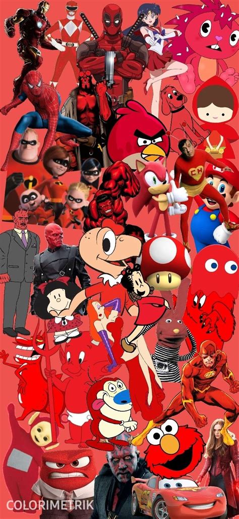 Personajes Por Color Rojo Rojo Red Characters Red Fotos De Pokemon