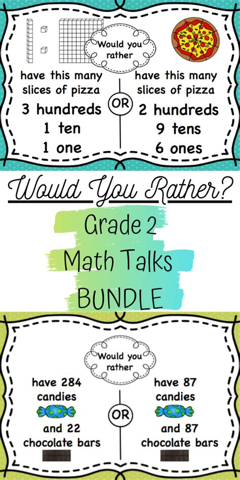 Would You Rather 2nd Grade