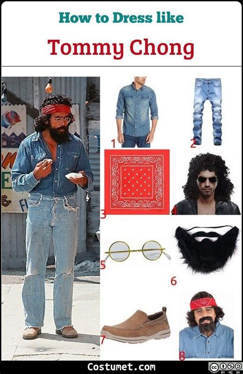 Forum novelties men's chong costume kit with bandana wig and beard, multi, one size. Cheech and Chong Costume | Cheech and chong costumes, Diy ...
